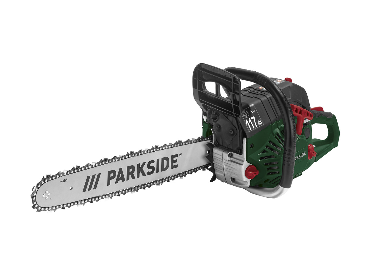 Bild 1 von PARKSIDE® Benzin-Kettensäge »PBKS 53 A2«, 2-Takt-Benzinmotor