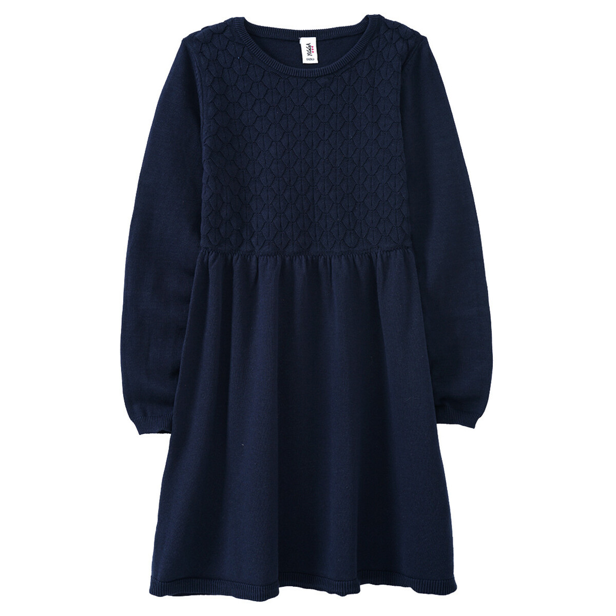 Bild 1 von Mädchen Strickkleid mit Struktur