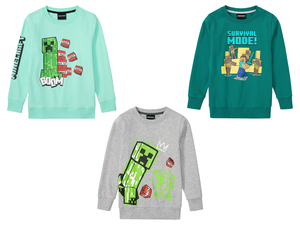 Minecraft Kinder Sweatshirt mit Print