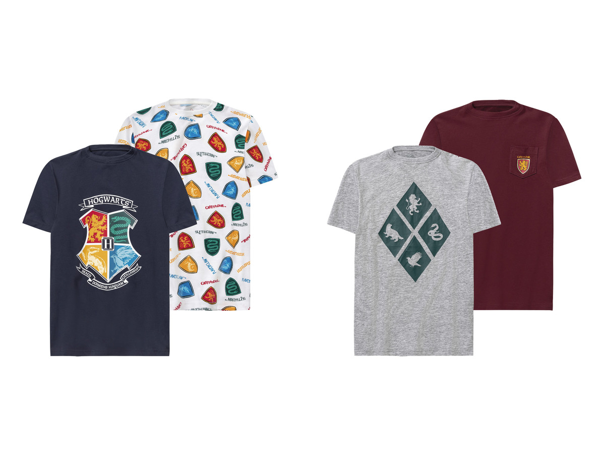 Bild 1 von Kinder Jungen T-Shirts, 2 Stück, mit Rundhalsausschnitt