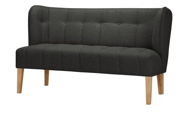 Bild 1 von Twist Küchensofa Webstoff  Bella grau Maße (cm): B: 158 H: 90 T: 69 Bänke