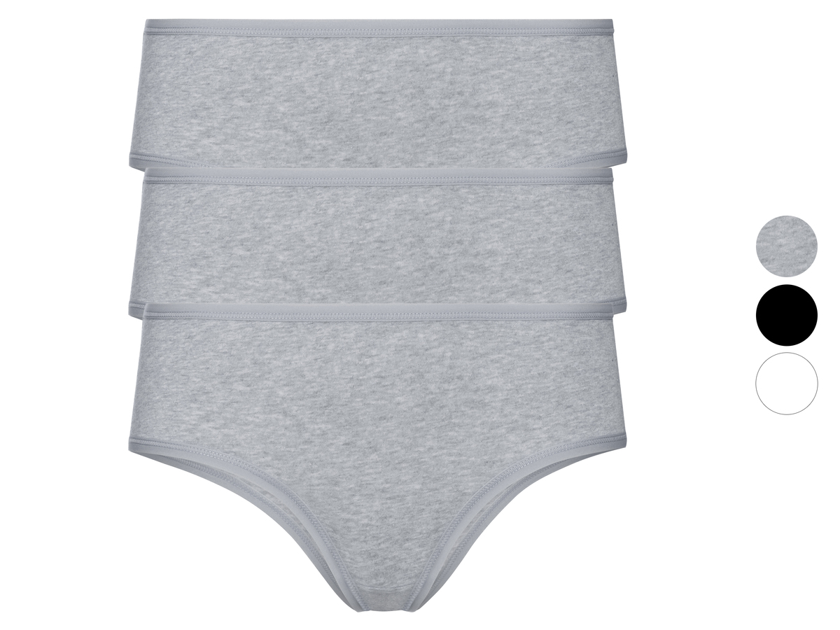 Bild 1 von esmara® Damen Hipster, 3 Stück, mit Bio-Baumwolle