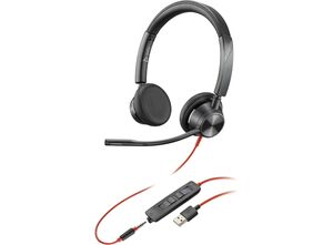 Poly Blackwire 3325 Microsoft Teams Certified USB-A Headset
