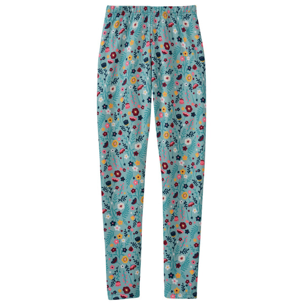 Bild 1 von Mädchen Thermo-Leggings mit Blümchen-Print