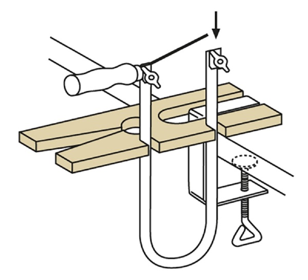 Bild 4 von Pebaro - Profi-Laubsägeschrank, 33 Teile