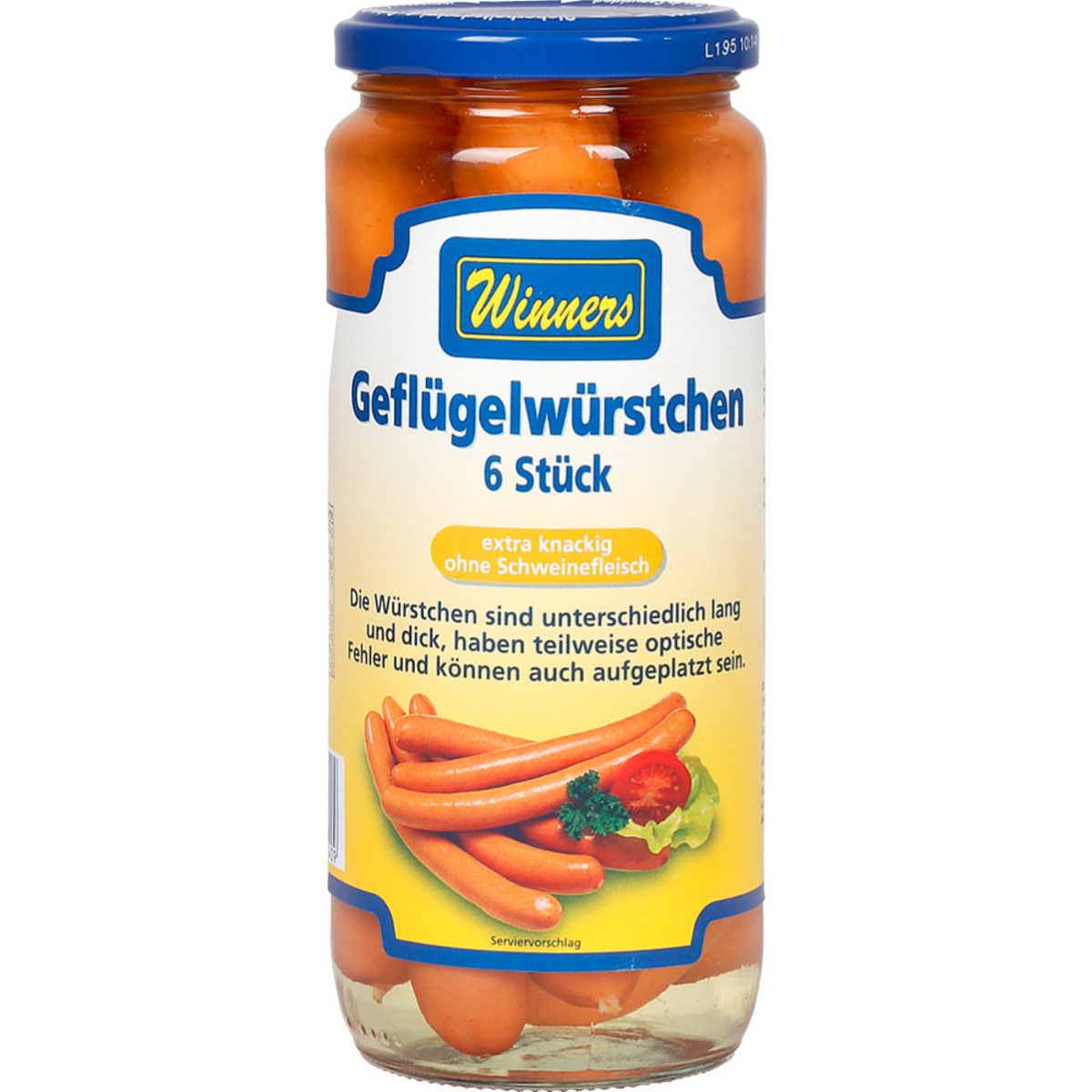 Bild 1 von Winners Geflügelwürstchen 6 Stück