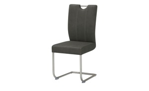 Schwingstuhl grau Maße (cm): B: 46 H: 99 T: 56 Stühle