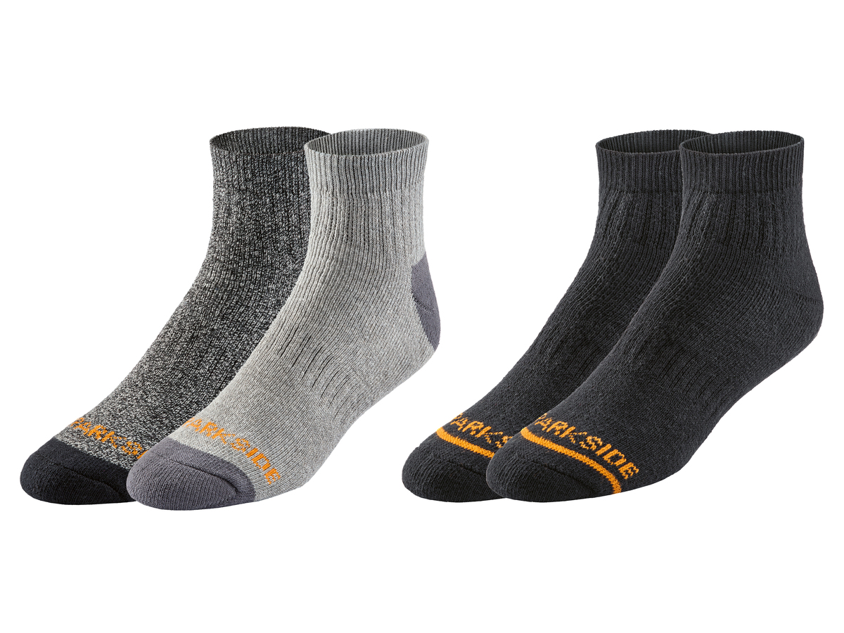 Bild 1 von PARKSIDE® Herren Thermo-Arbeitssocken, 2 Paar, mit Dry-Cotton