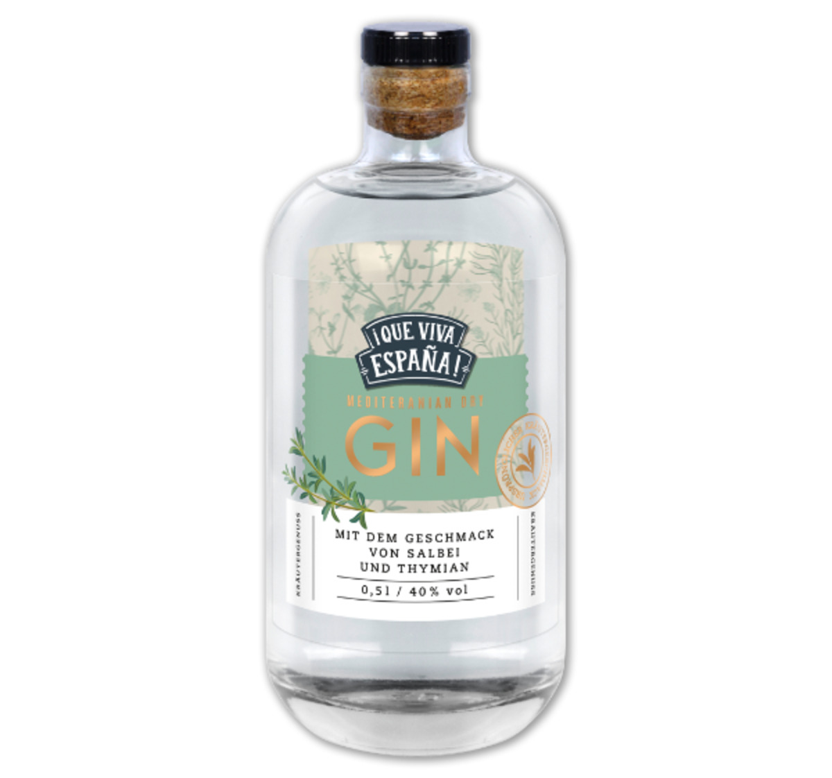 Bild 1 von ¡QUE VIVA ESPAÑA! Mediteranian Dry Gin*