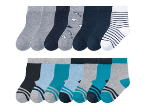 lupilu® Kinder Socken, 7 Paar, mit Bio-Baumwolle