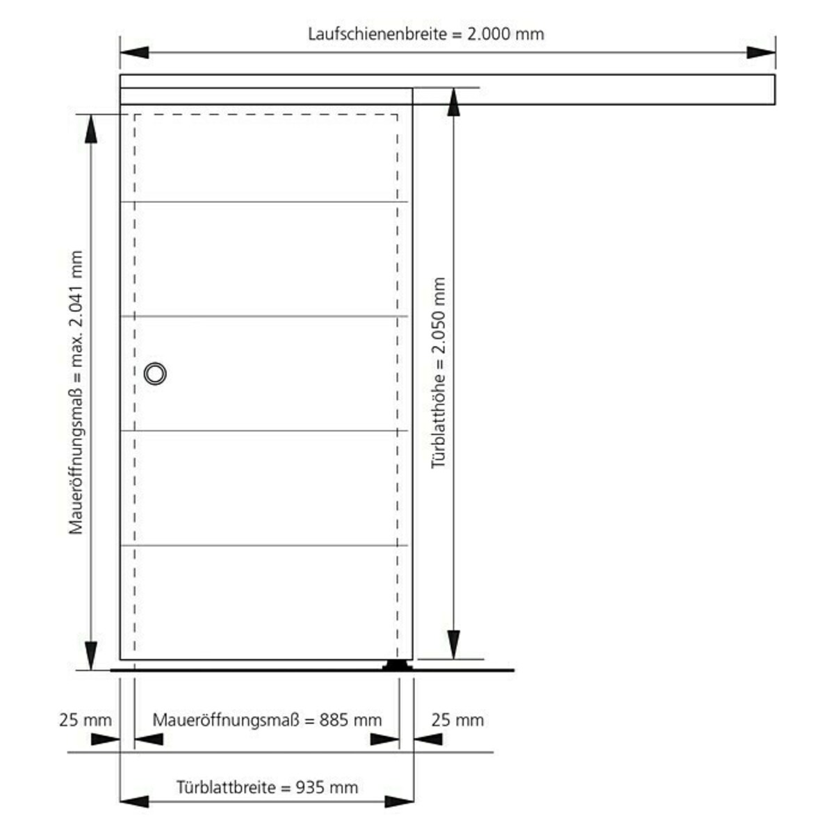 Bild 2 von Kilsgaard Holzschiebetür-Beschlag 6
