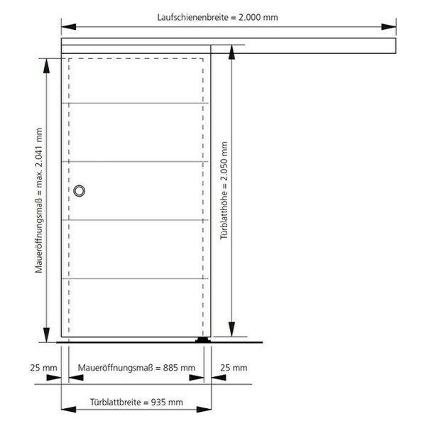 Bild 2 von Kilsgaard Holzschiebetür 42/WL