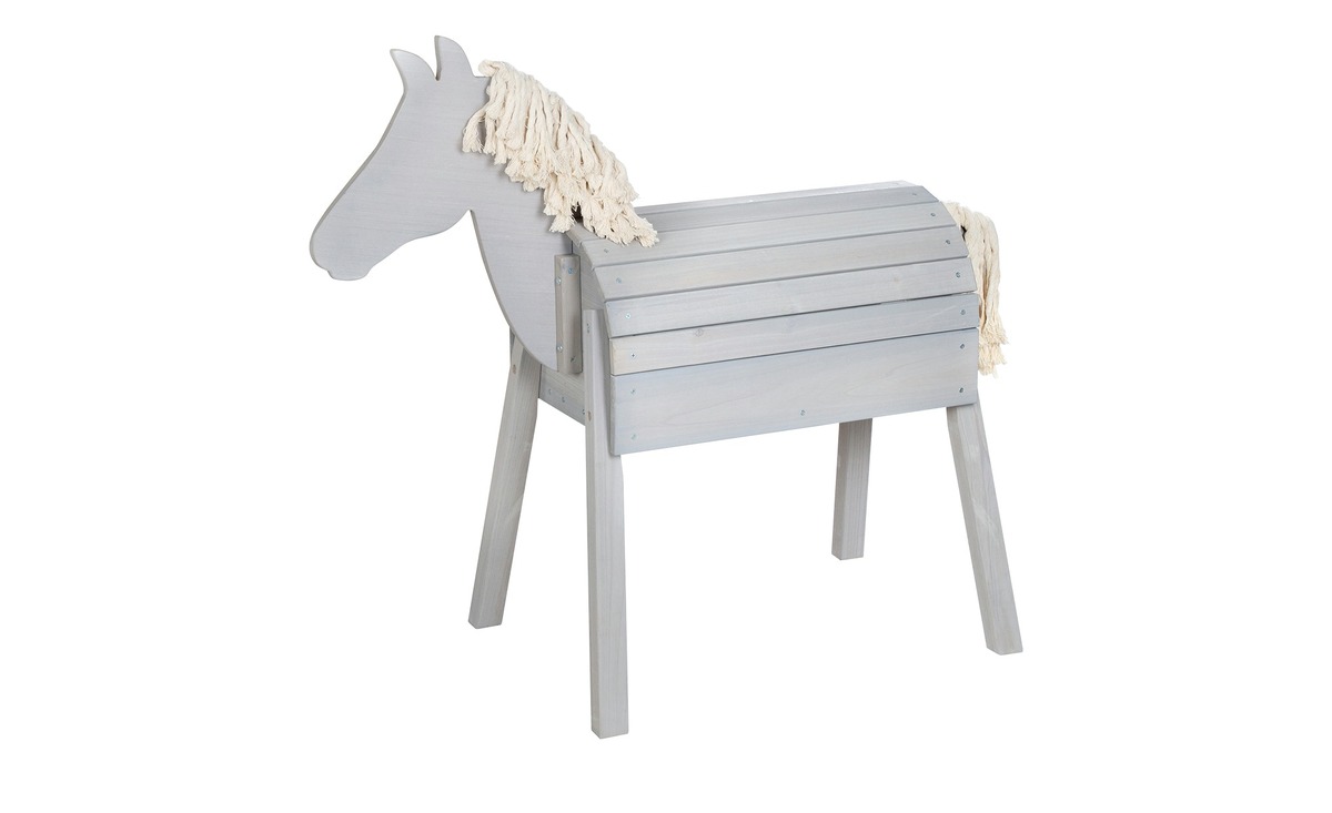 Bild 1 von Roba Outdoorspielpferd grau Maße (cm): B: 110 H: 96 T: 48 Garten