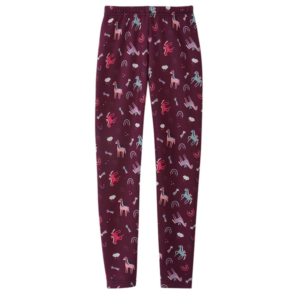 Bild 1 von Mädchen Thermo-Leggings mit Einhorn-Print
