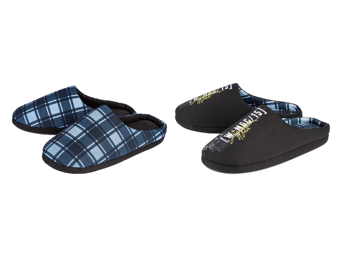 Bild 1 von LIVERGY® Herren Hausschuhe mit Textilfutter