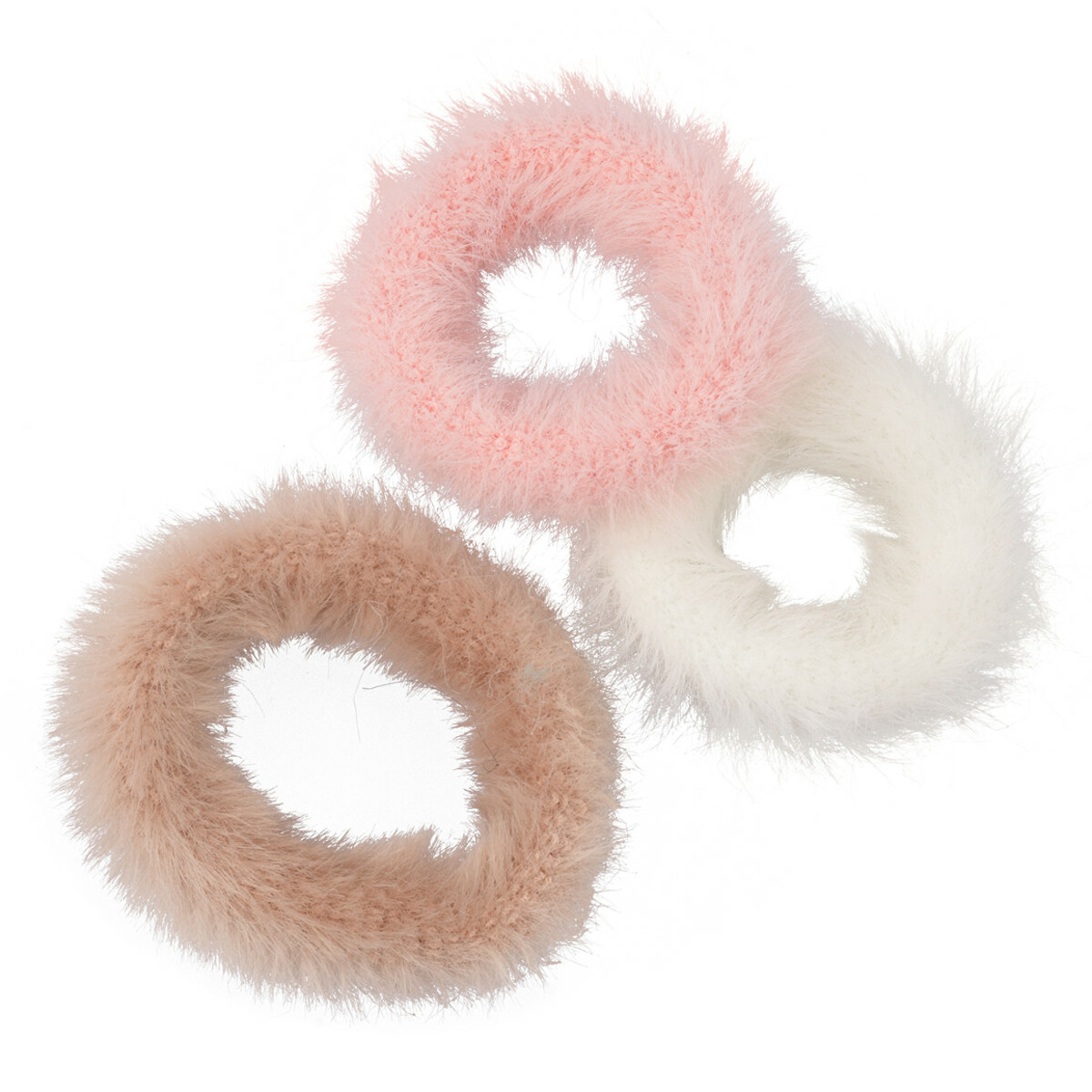 Bild 1 von 3 Haargummis in Fell-Optik