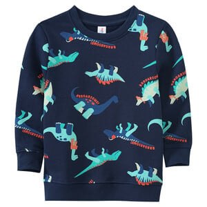 Kinder Sweatshirt mit Allover-Print