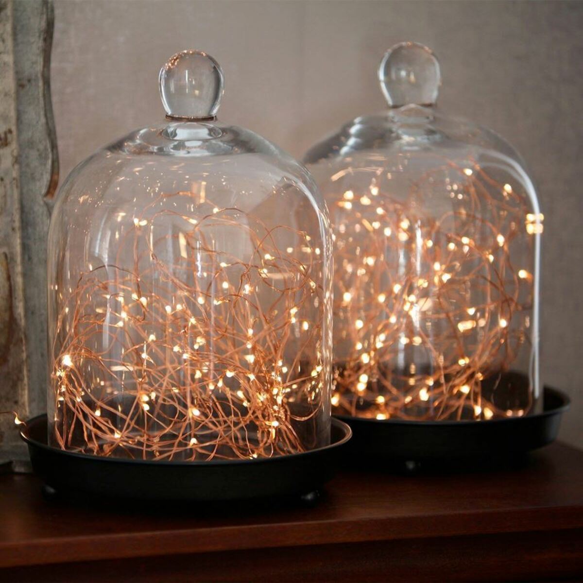 Bild 1 von Mikro-LED-Innenlichterkette mit Timer 10,25m 100 LEDs Warmweiß