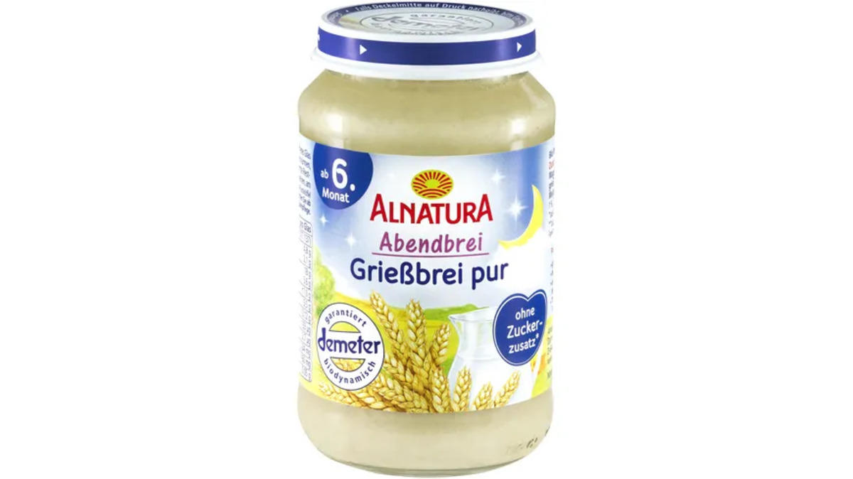 Bild 1 von Alnatura Bio Grießbrei, Babygläschen (ab 6. Mon.)