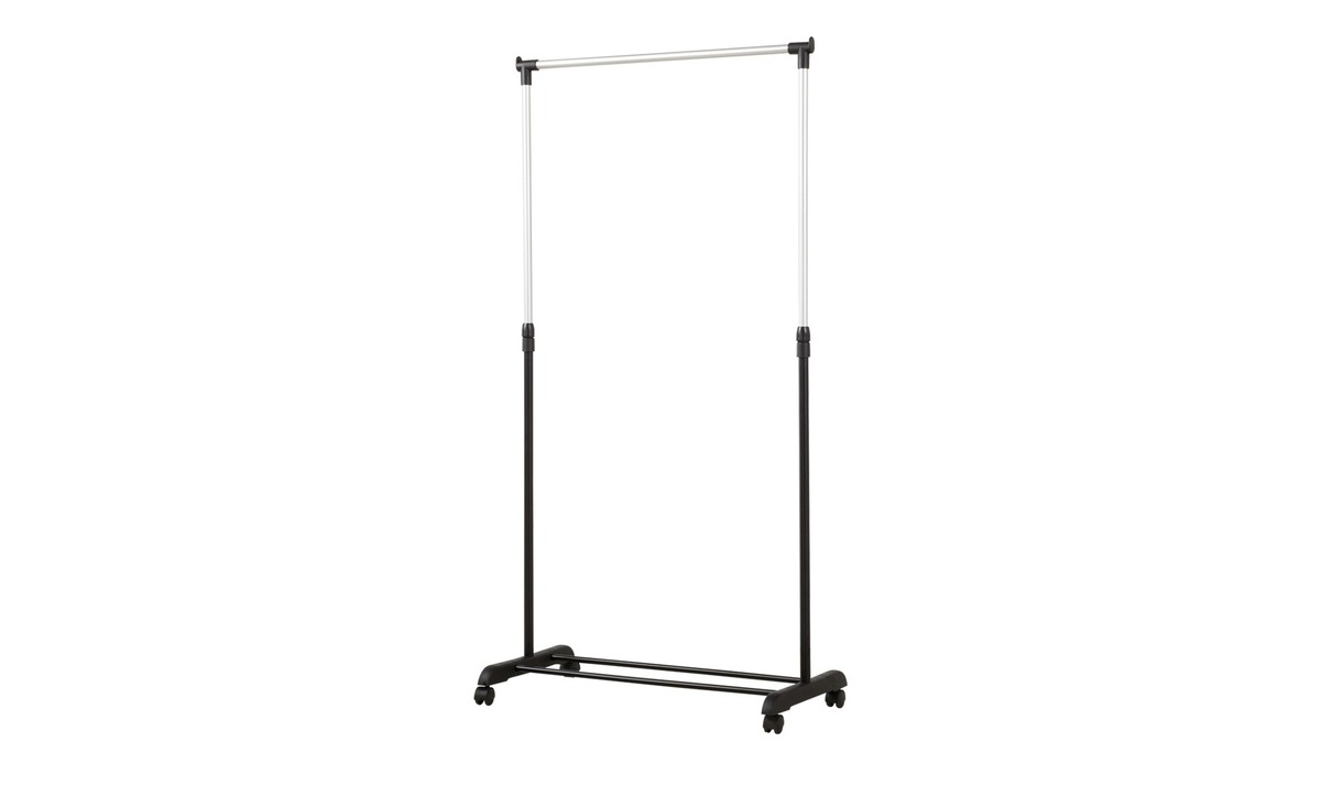 Bild 1 von Rollgarderobe silber Metall, Kunststoff Maße (cm): B: 80 H: 97 T: 43 Aktuelle Gutschein Aktion