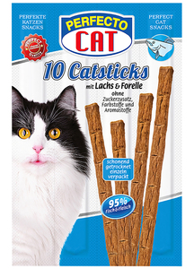 Perfecto Cat Katzenticks 'Lachs & Forelle' 50g