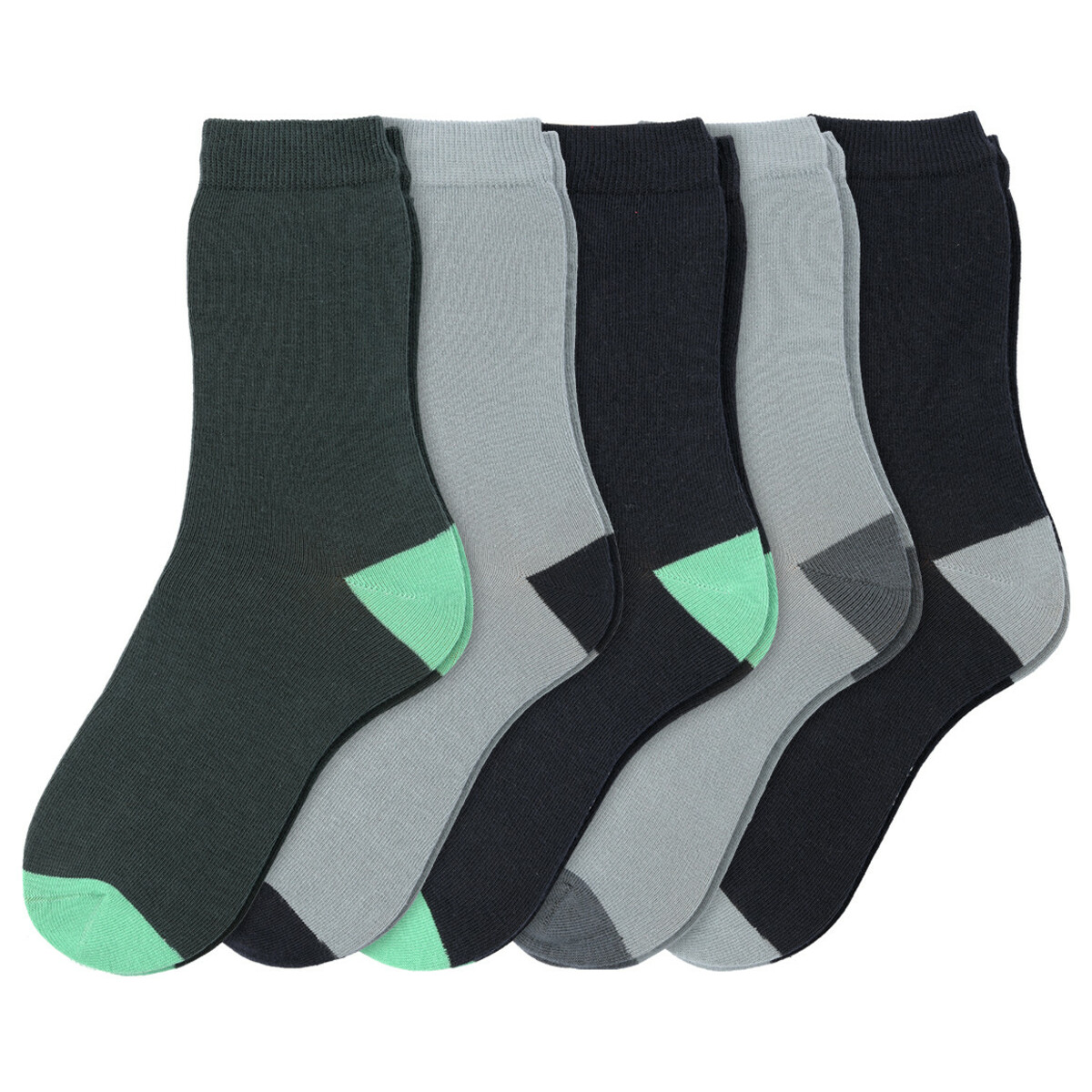 LAETBBE 12 Paar Kindersocken - Jungen Socken 2-14 Jahre Bunt Gemustert