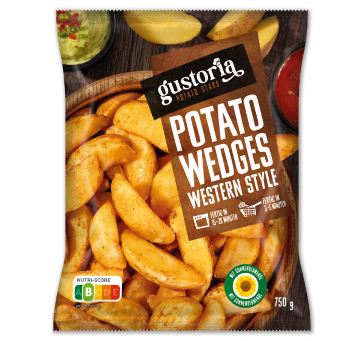Bild 1 von GUSTORIA Potato Wedges