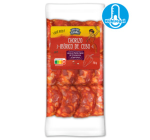 ¡QUE VIVA ESPAÑA! Chorizo oder Salchichón Ibérico de Cebo*