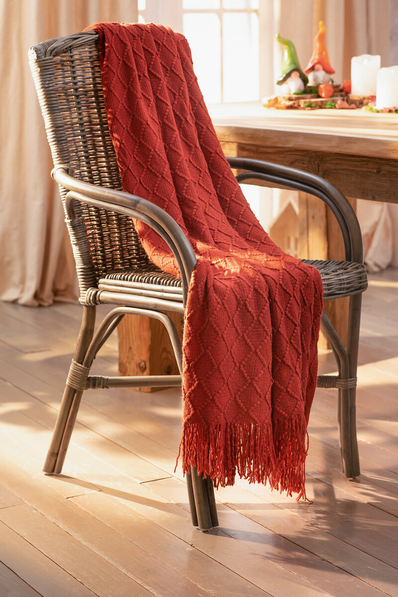 Bild 1 von HomeLiving Plaid "Carmine" Kuscheldecke