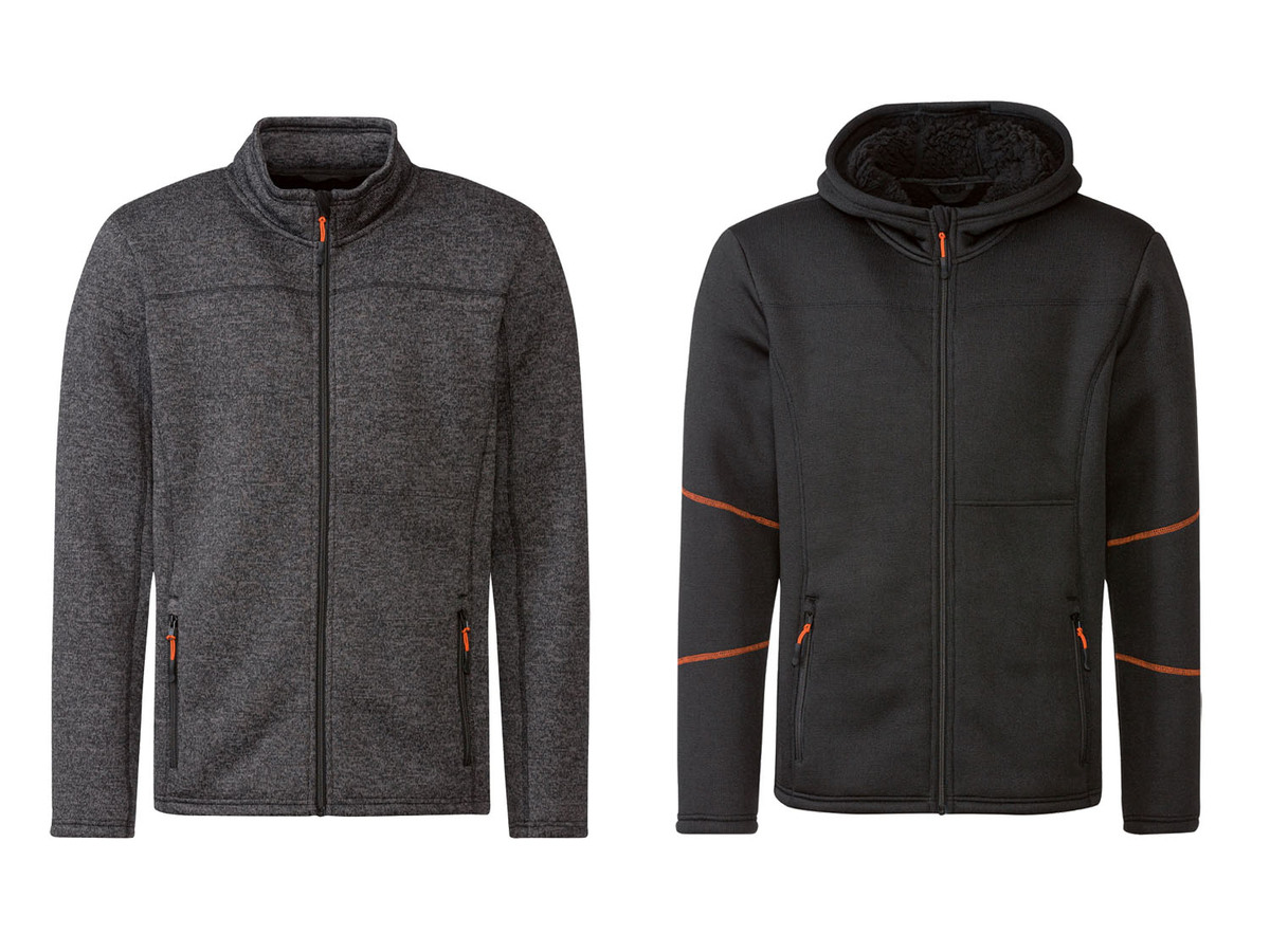 Bild 1 von LIVERGY® Herren Jacke Strickfleece, leger geschnitten