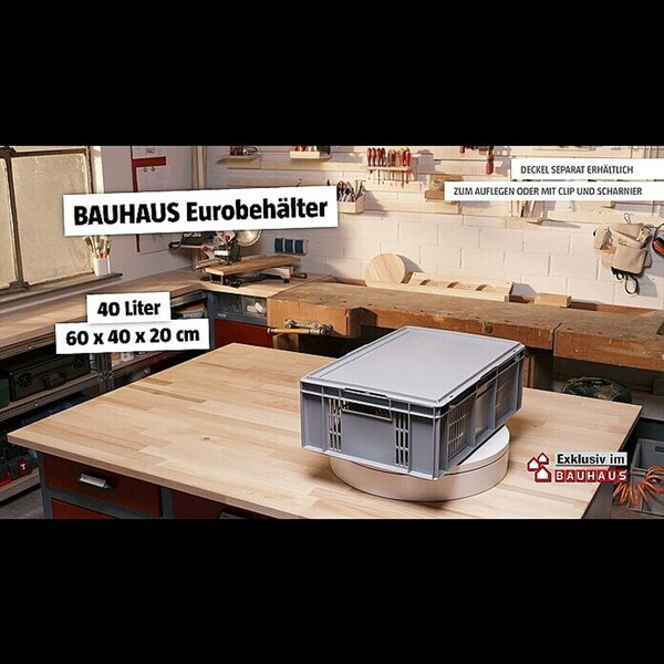 Bild 4 von BAUHAUS Deckel für Eurobehälter