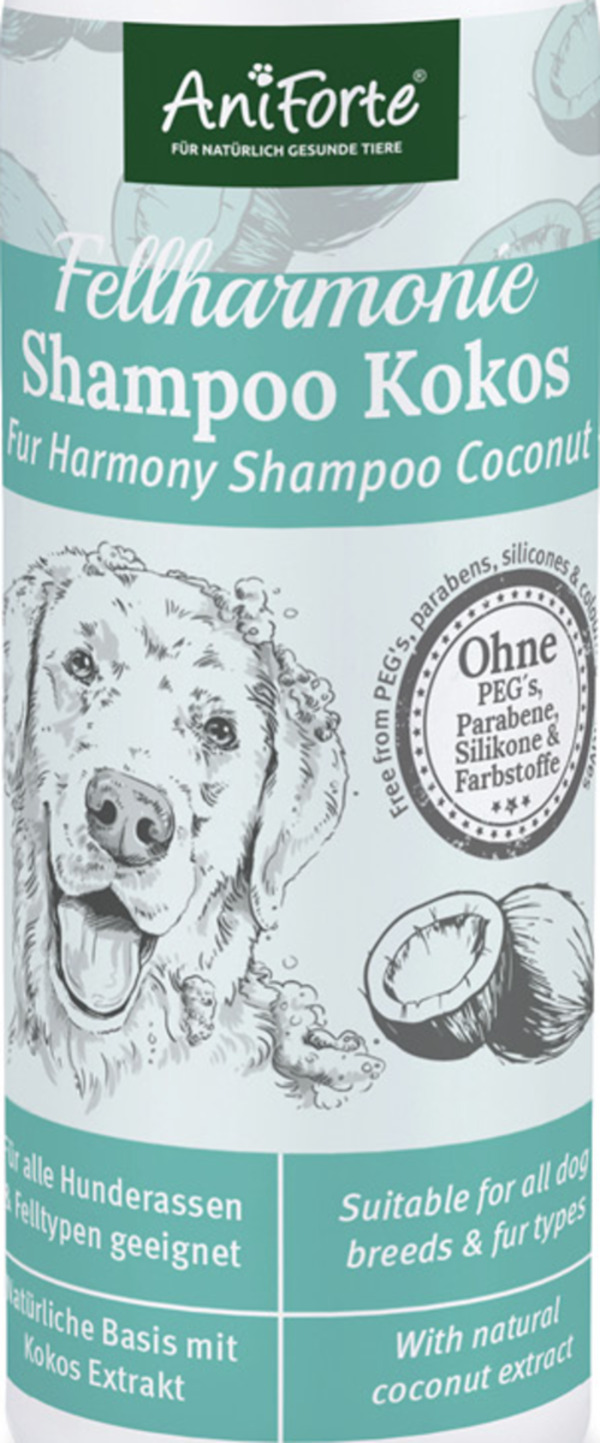 Bild 1 von AniForte Fellharmonie Shampoo Kokos