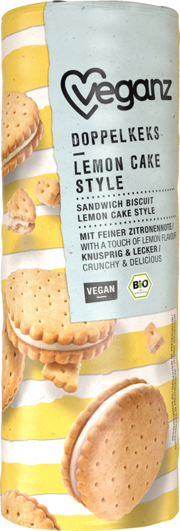Bild 1 von veganz Bio Doppelkeks Lemon Cake Style