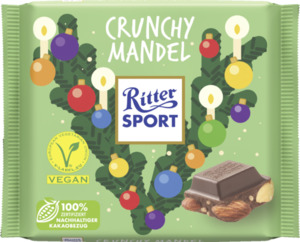 Ritter Sport Crunchy Mandel Weihnachten
