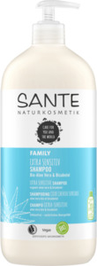 Sante FAMILY Extra Sensitiv Shampoo Bio-Aloe Vera & Bisabolol Nachhaltigkeitsgröße