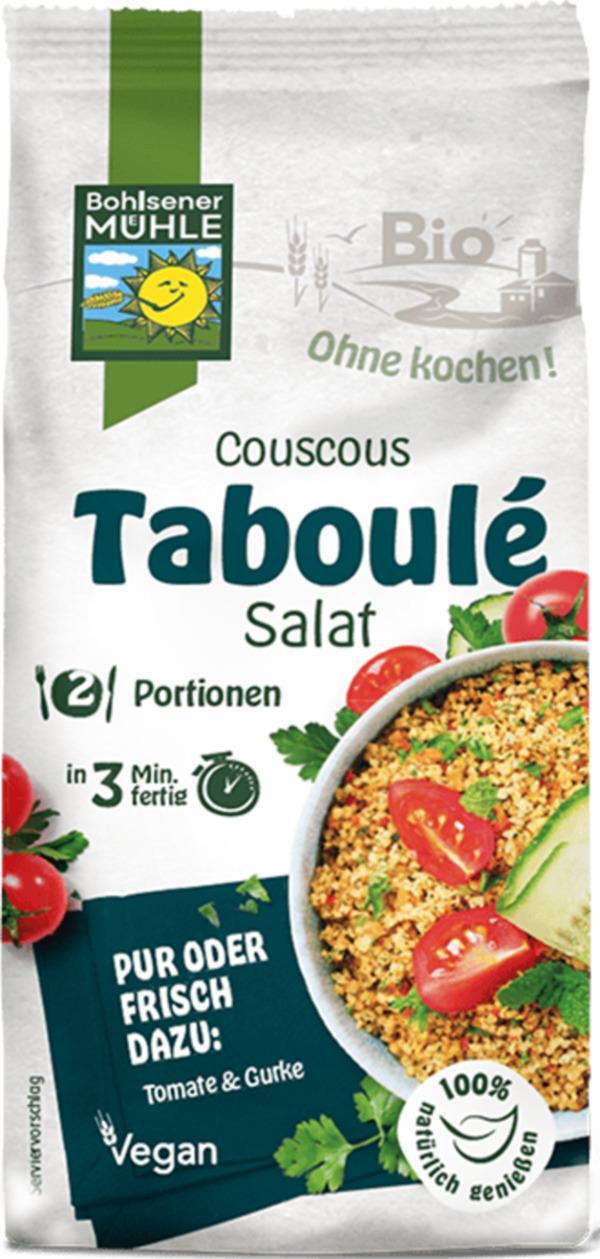 Bild 1 von Bohlsener Mühle Bio Couscous Taboulé Salat