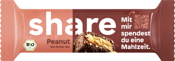 Bild 1 von share Bio Riegel Peanut Nut Butter Bar