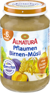 Alnatura Bio Pflaumen-Birnen-Müsli