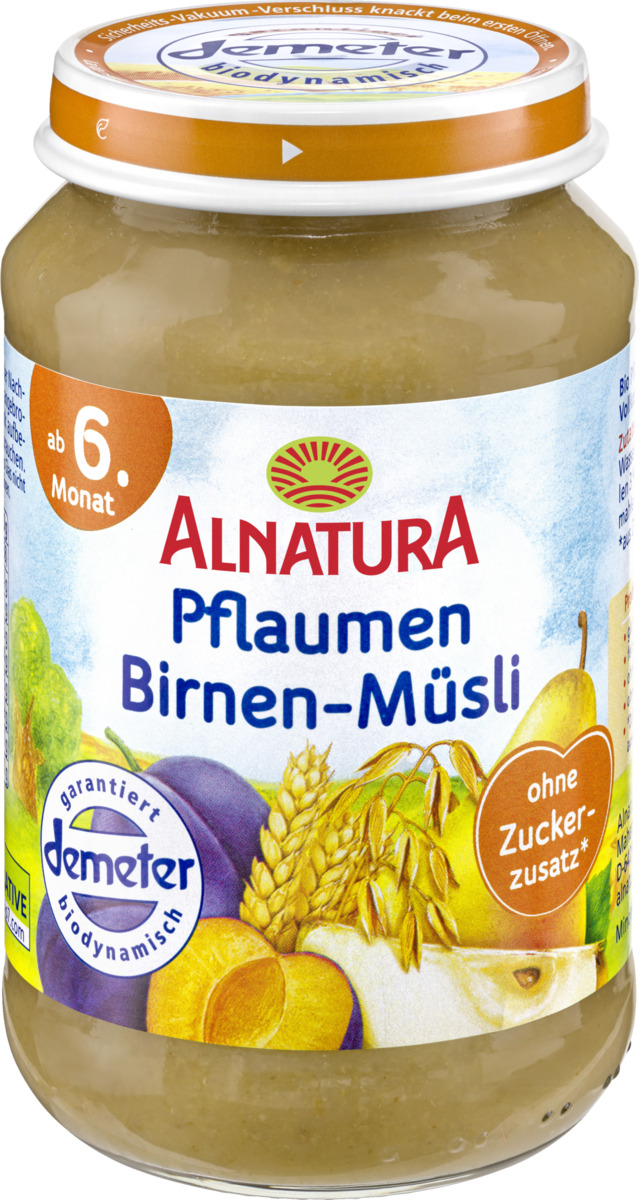 Bild 1 von Alnatura Bio Pflaumen-Birnen-Müsli