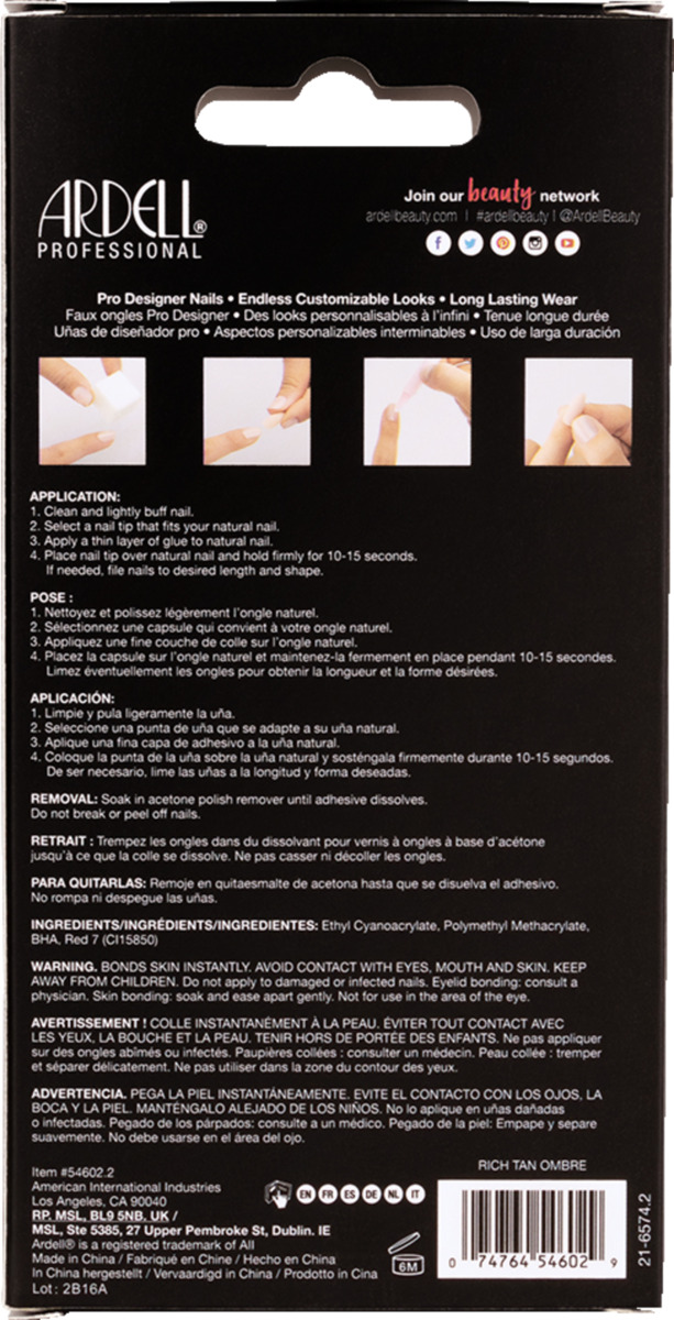Bild 2 von ARDELL Nail Addict Rich Tan Ombre