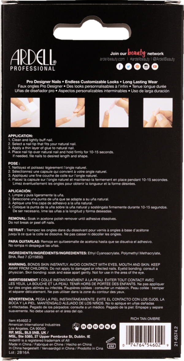 Bild 2 von ARDELL Nail Addict Rich Tan Ombre