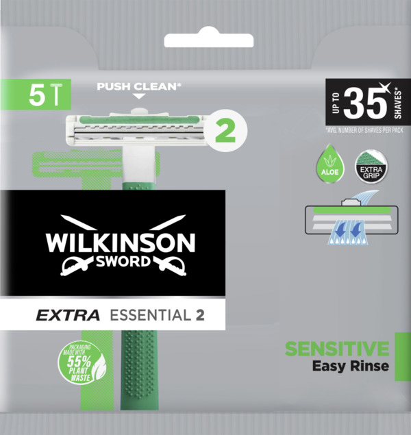 Bild 1 von Wilkinson Sword Extra Essential 2 Sensitive Einwegrasierer