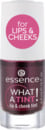 Bild 1 von essence What a tint! lip & cheek tint 01 Kiss from a rose