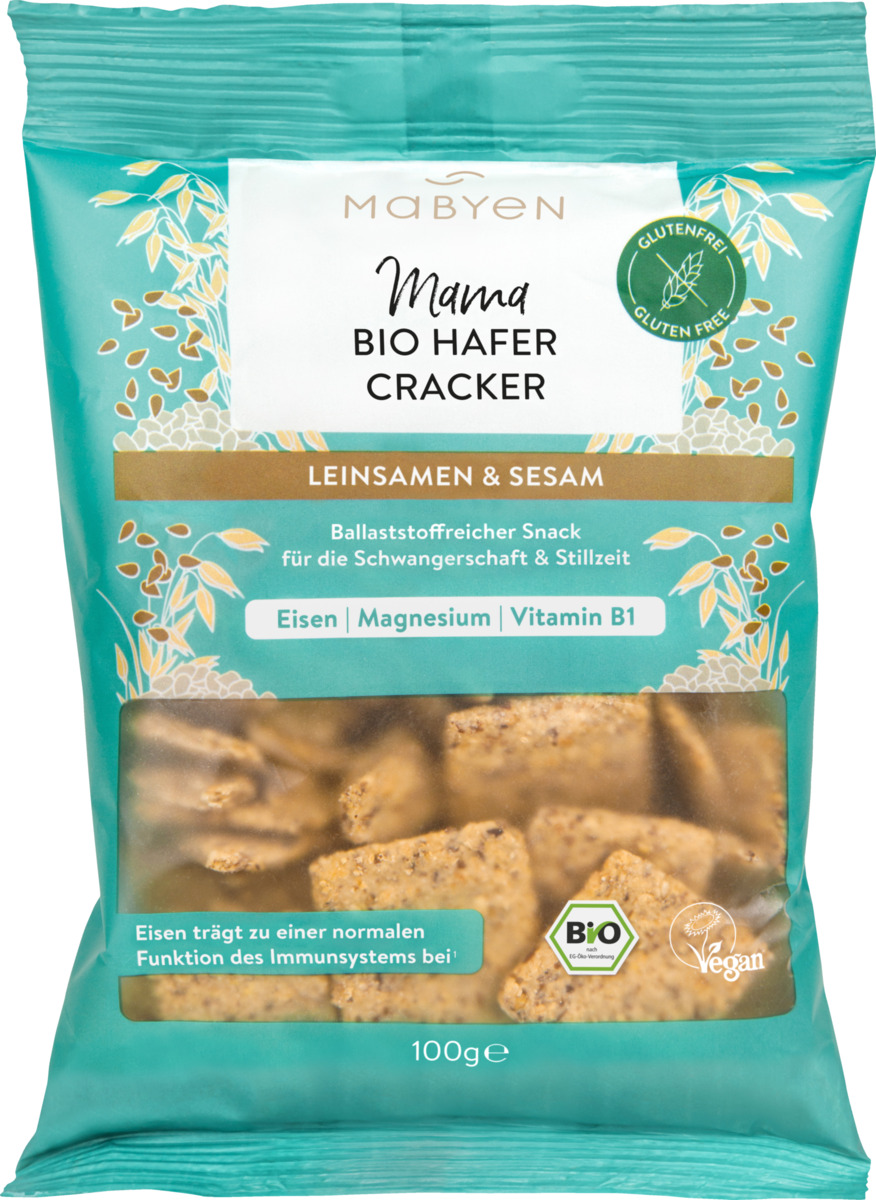 Bild 1 von Mabyen Mama Bio Hafer Cracker