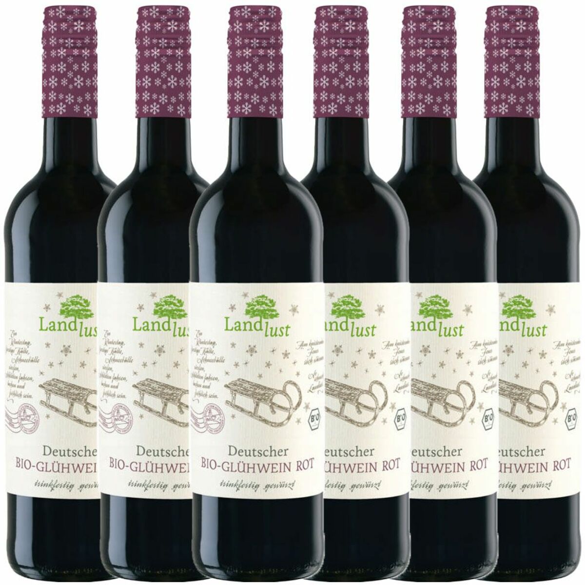 Bild 1 von Landlust Deutscher Bio Glühwein Rot