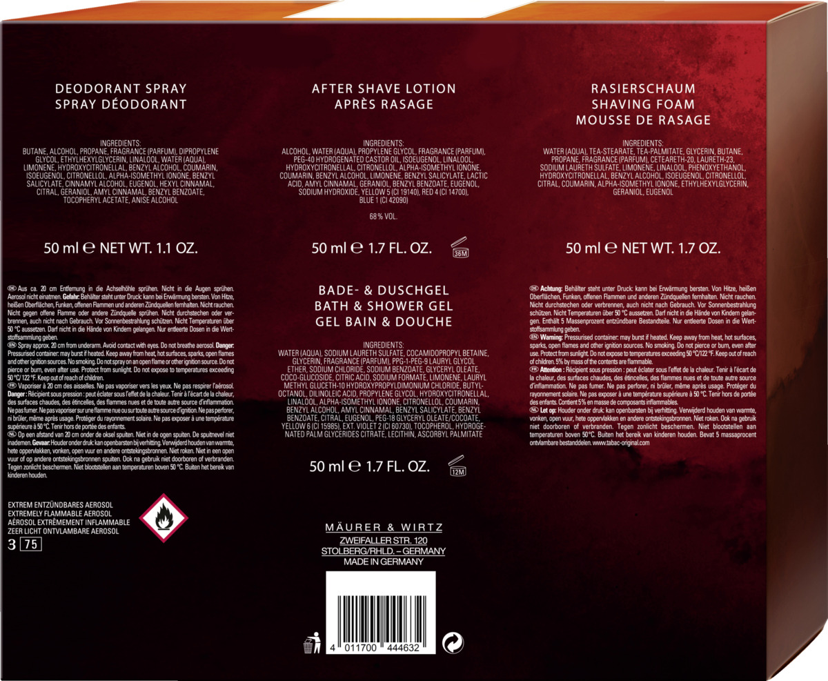 Bild 2 von Tabac Original Quattro Geschenkset