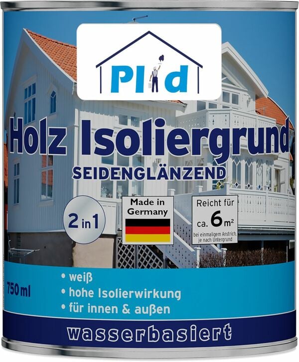 Bild 1 von Premium Holz-Isoliergrund Isolierfarbe Isoliergrund Weiß