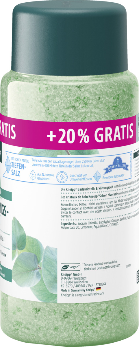 Bild 2 von Kneipp Badekristalle Erkältungszeit