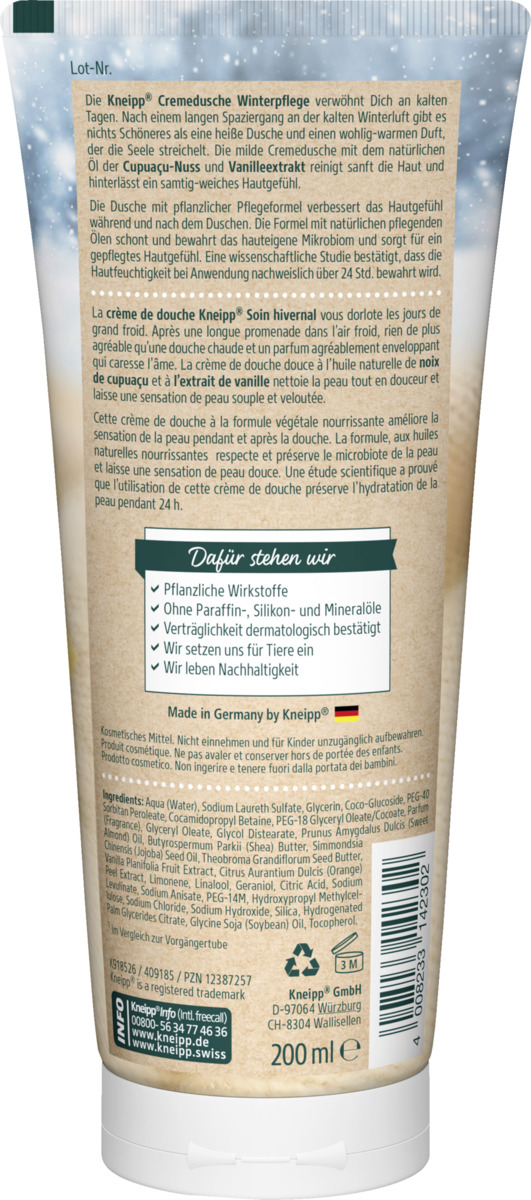 Bild 2 von Kneipp Cremedusche Winterpflege