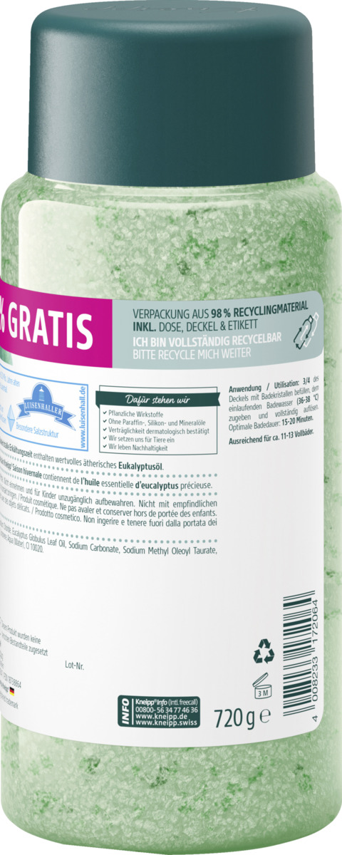 Bild 3 von Kneipp Badekristalle Erkältungszeit